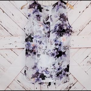 WHBM Blouse with Tank Top 10